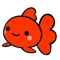 お昼寝金魚
