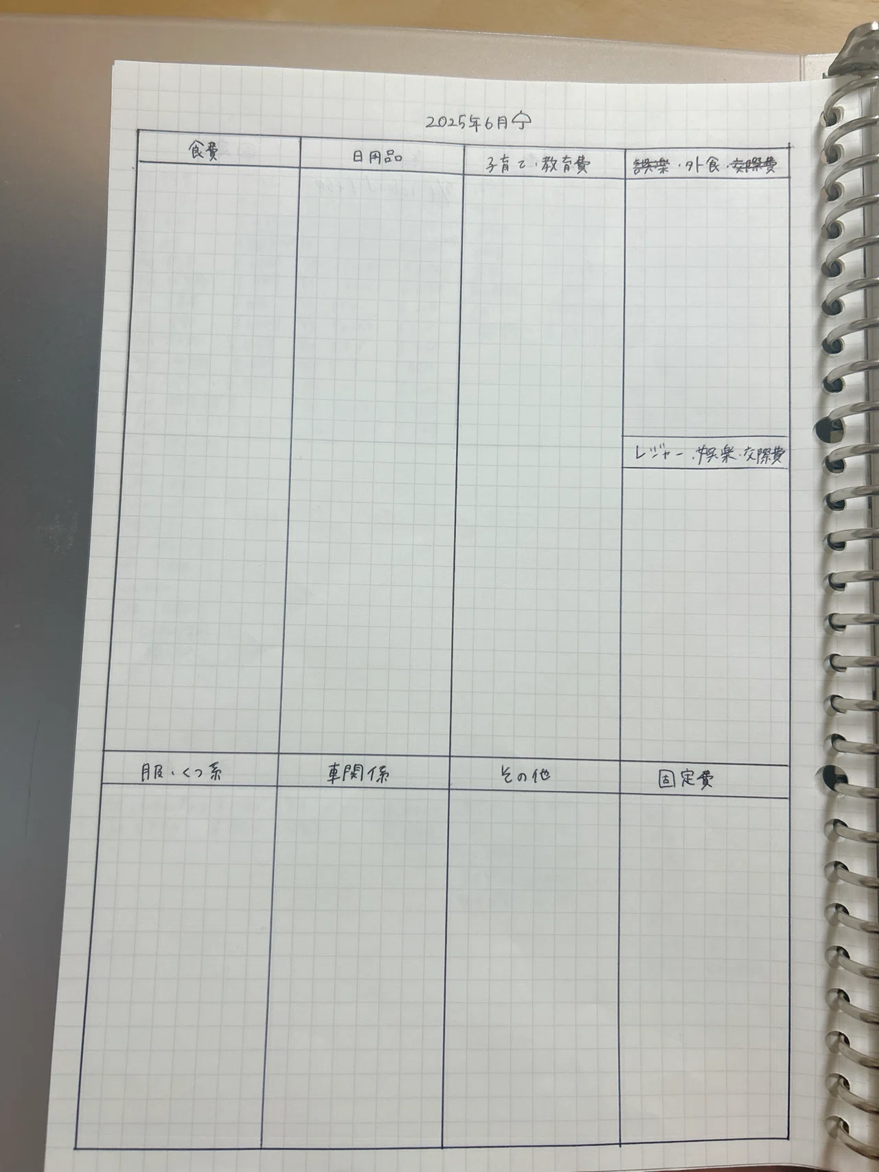 家計簿歴11年。たどり着いたのはルーズリーフ家計簿でした。(写真あり