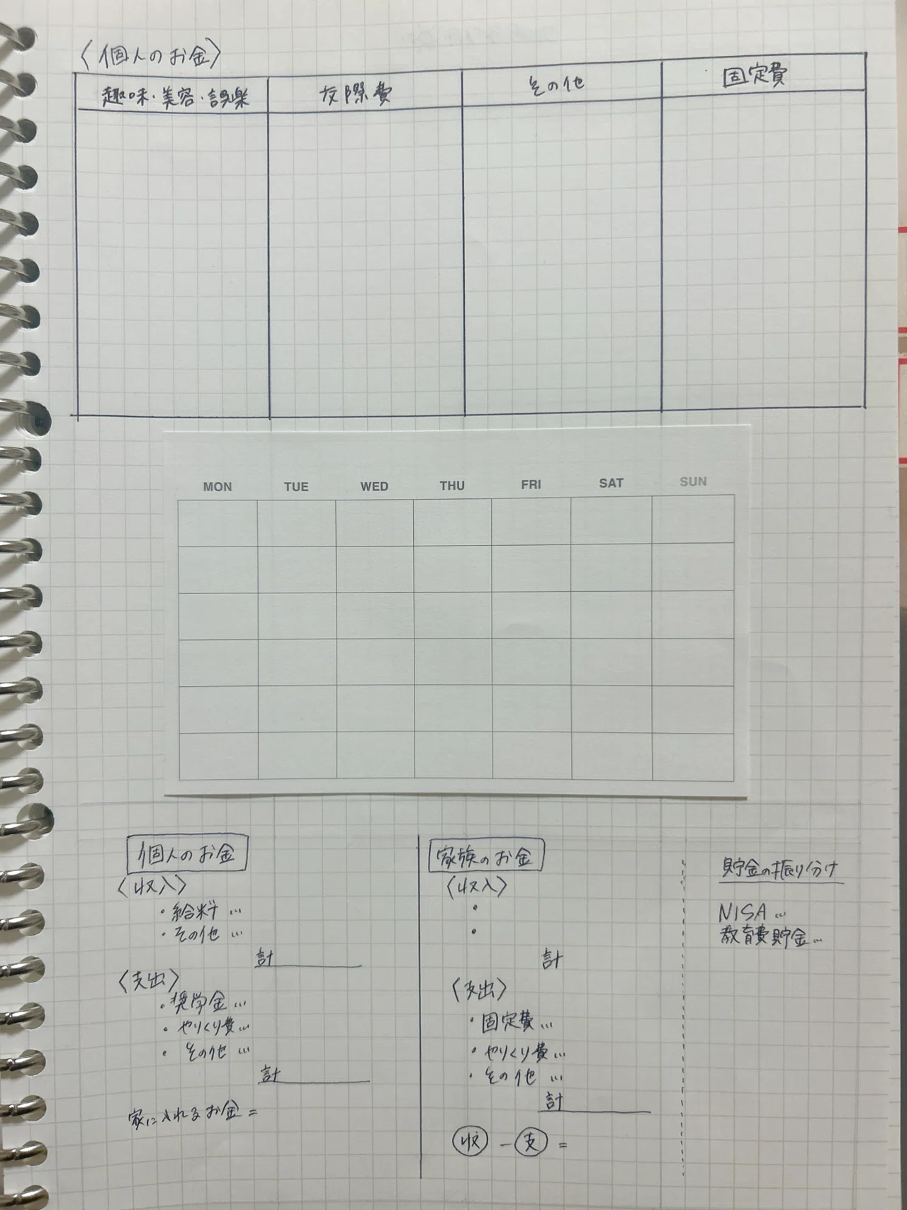 家計簿歴11年。たどり着いたのはルーズリーフ家計簿でした。(写真あり