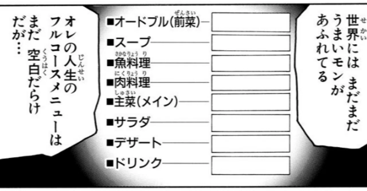 トリコ フル コース