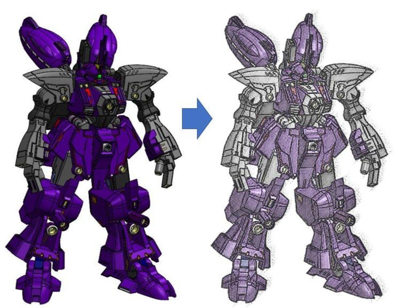 Photoshop 3dモデル イラスト風にする 銀のセカイ 3dモデルx3dプリンターxフォトショップxプラモデル Note Photoshop 3dモデル イラスト風にする 銀のセカイ 3dモデルx3dプリンターxフォトショップxプラモデル Note
