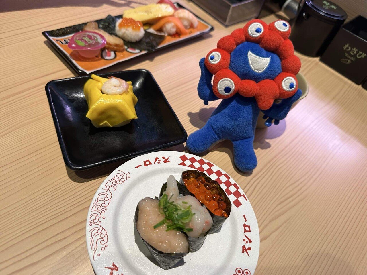 大阪万博回転寿司🍣スシローか、くら寿司か。｜momo