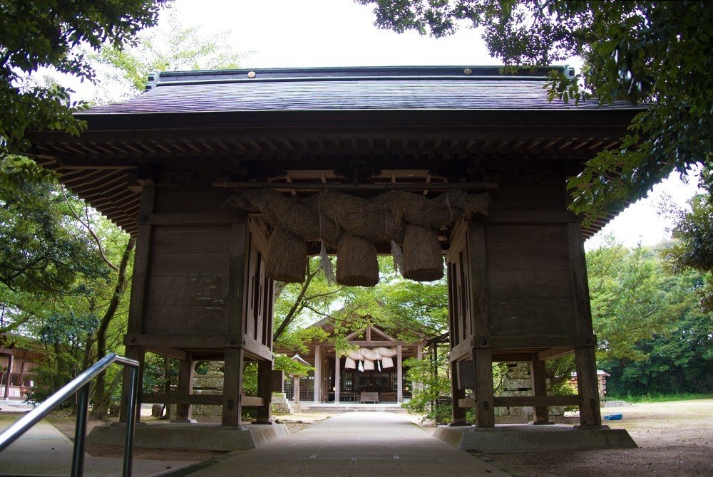 出雲長浜神社拝殿3