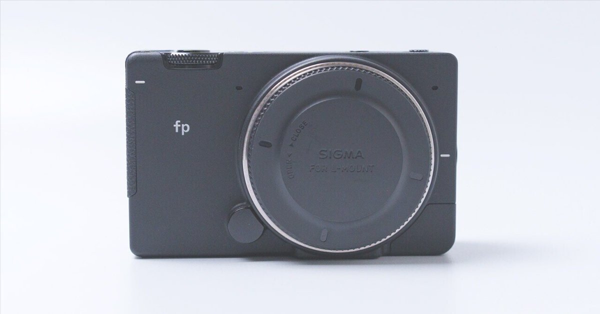 SIGMA fp 2025年4月新品購入品 2025年にSIGMA fpを購入｜トキノート