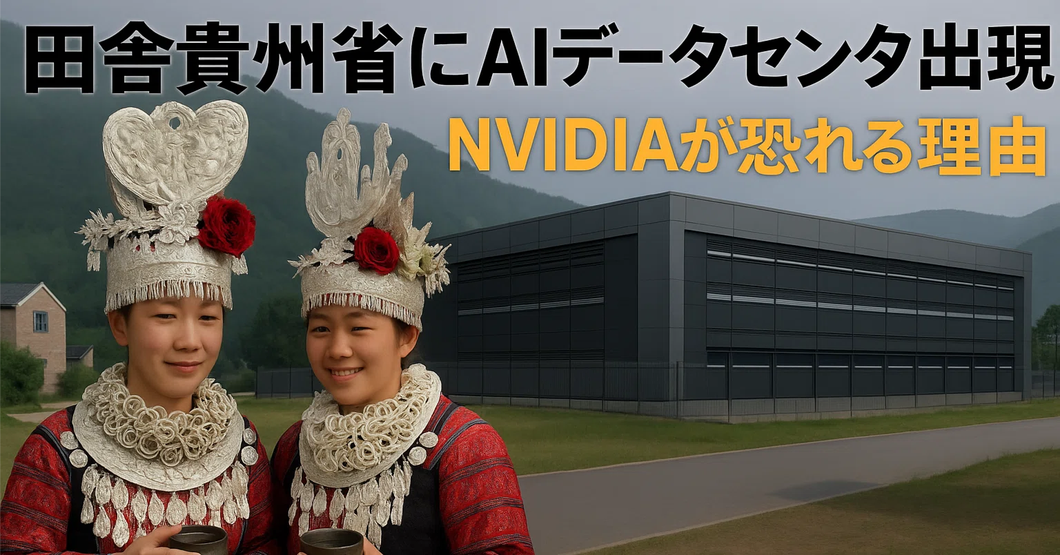 田舎貴州省にAIデータセンター出現：NVIDIAが恐れる理由。｜Kawamura