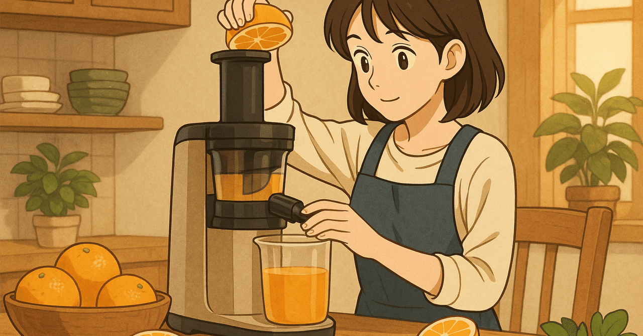 私がコールドプレスジューサーをネットで買って失敗した話。そして