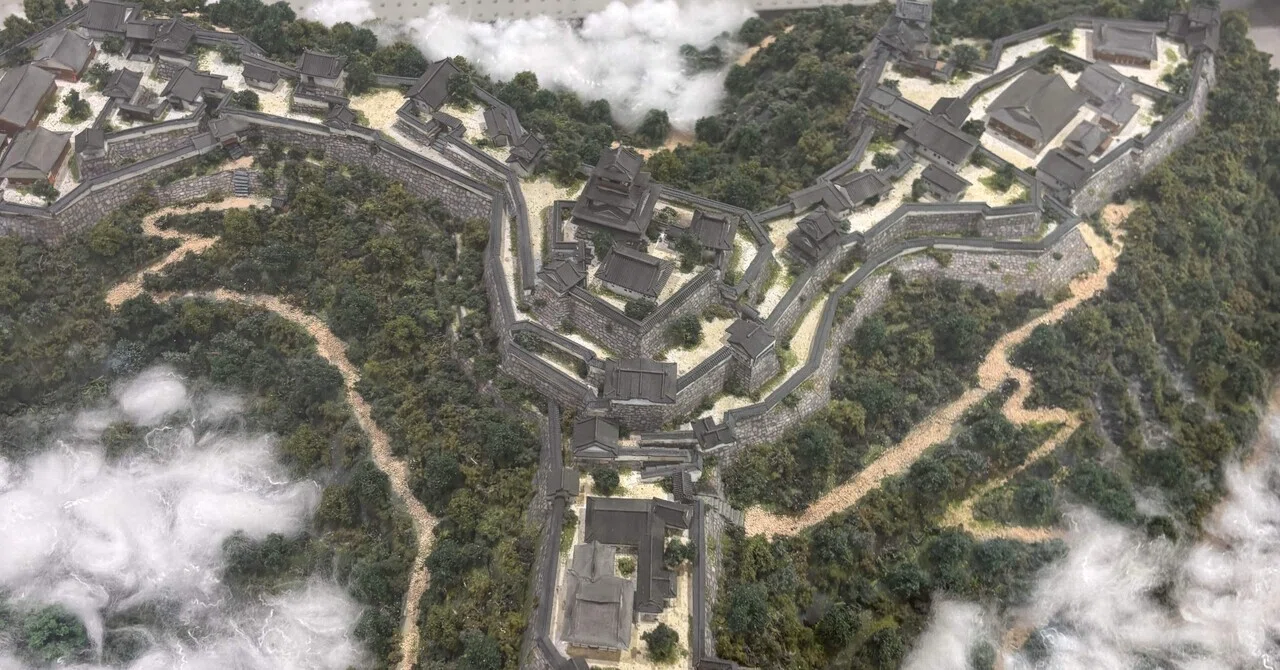 🇯🇵兵庫朝来市🏔️上空から驚きの日本のマチュピチュ天空の城🏯竹田城