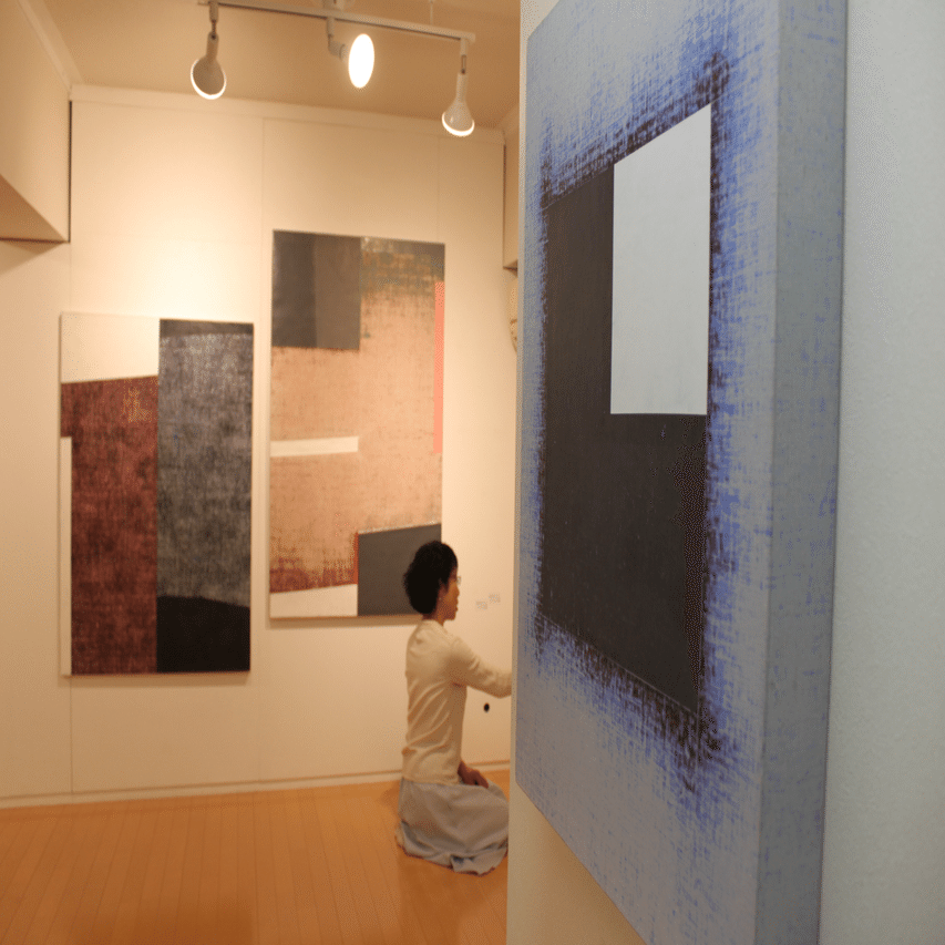 夕方画廊分室ニホ「五十嵐彰雄 個展 絵画／不確かなもの」｜インロー