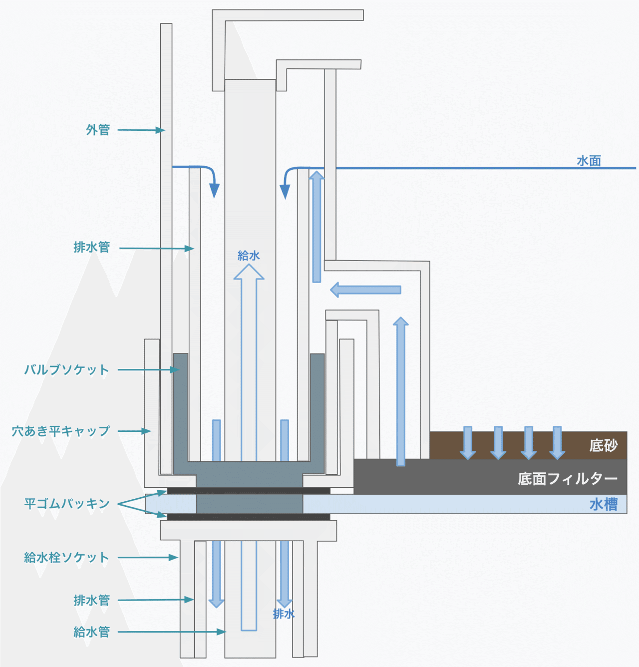 趣味の熱帯魚と3重管オーバーフロー水槽を自作してみた話 ハヤカワカズキ Note 趣味の熱帯魚と3重管オーバーフロー水槽を自作してみた話 ハヤカワカズキ Note