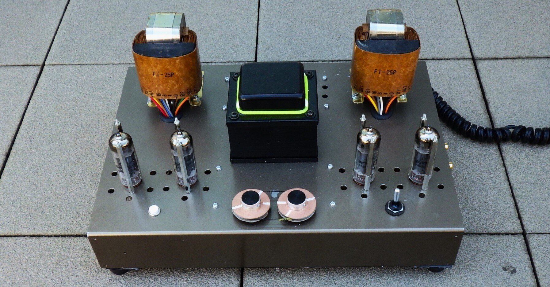 6BQ5 ステレオ パワーアンプ 動作品 6BQ5 動作品 ステレオ オリジナル