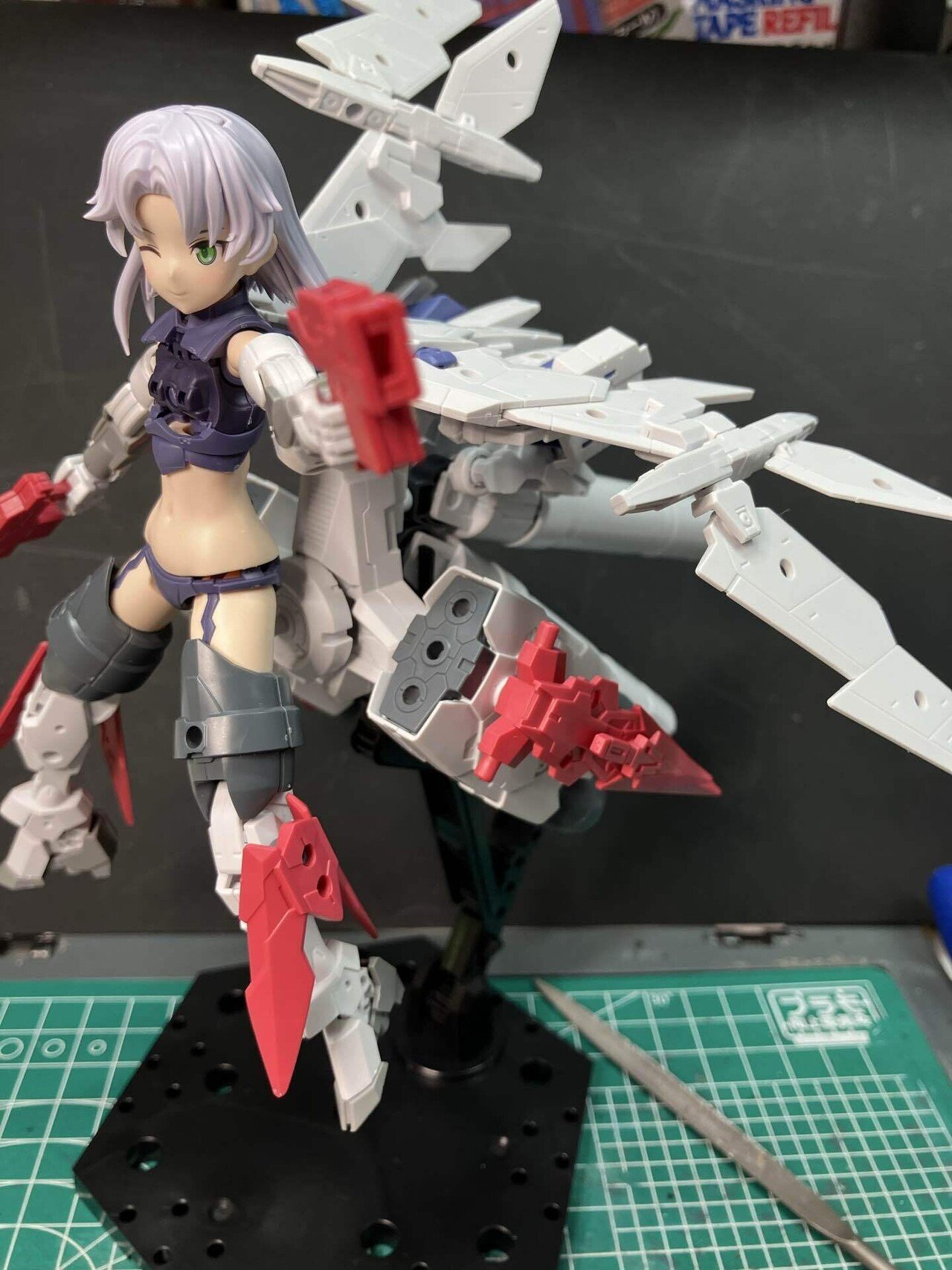 バンダイ 30MS と30MMをミキシングして仕上げる｜いぷ