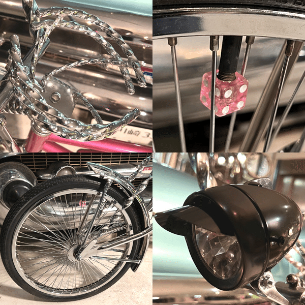 本州の方限定 CRUE`S LOWRIDER クルーズローライダー ローチャリ CRUES LOWRIDER クルーズ ローライダー クローム ローチャリ