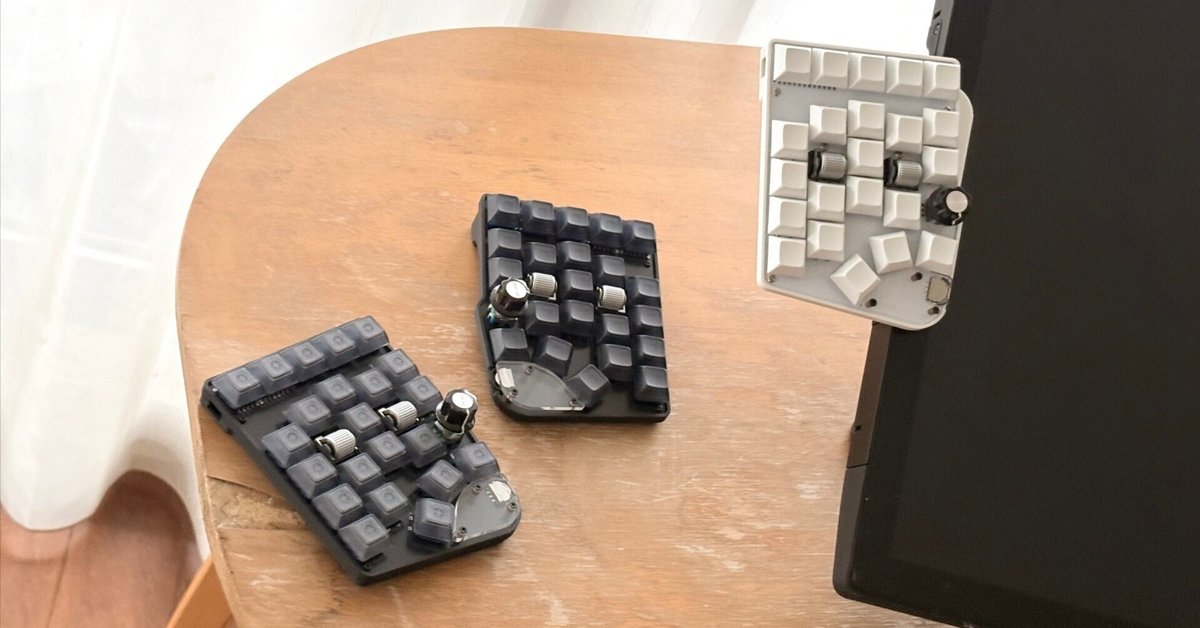 Handyman マクロパット 自作キーボード 左手デバイス Handyman 3Dプリンター製ケースの取り付け方｜はやしたろう