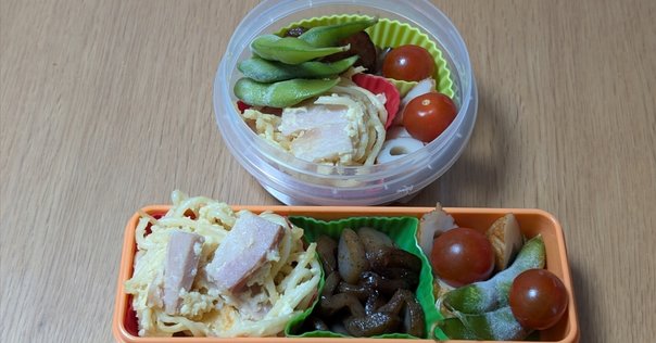 ポシェットの鎧さんのキャラ弁万歳2<ちいかわ再現弁当> | 犬と旦那