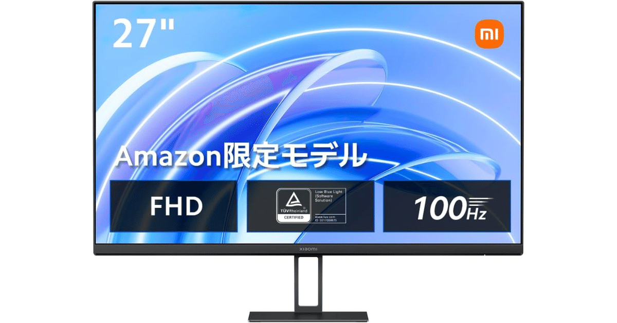 Amazon.co.jp: 【Amazon.co.jp限定】 Xiaomi モニター A27i