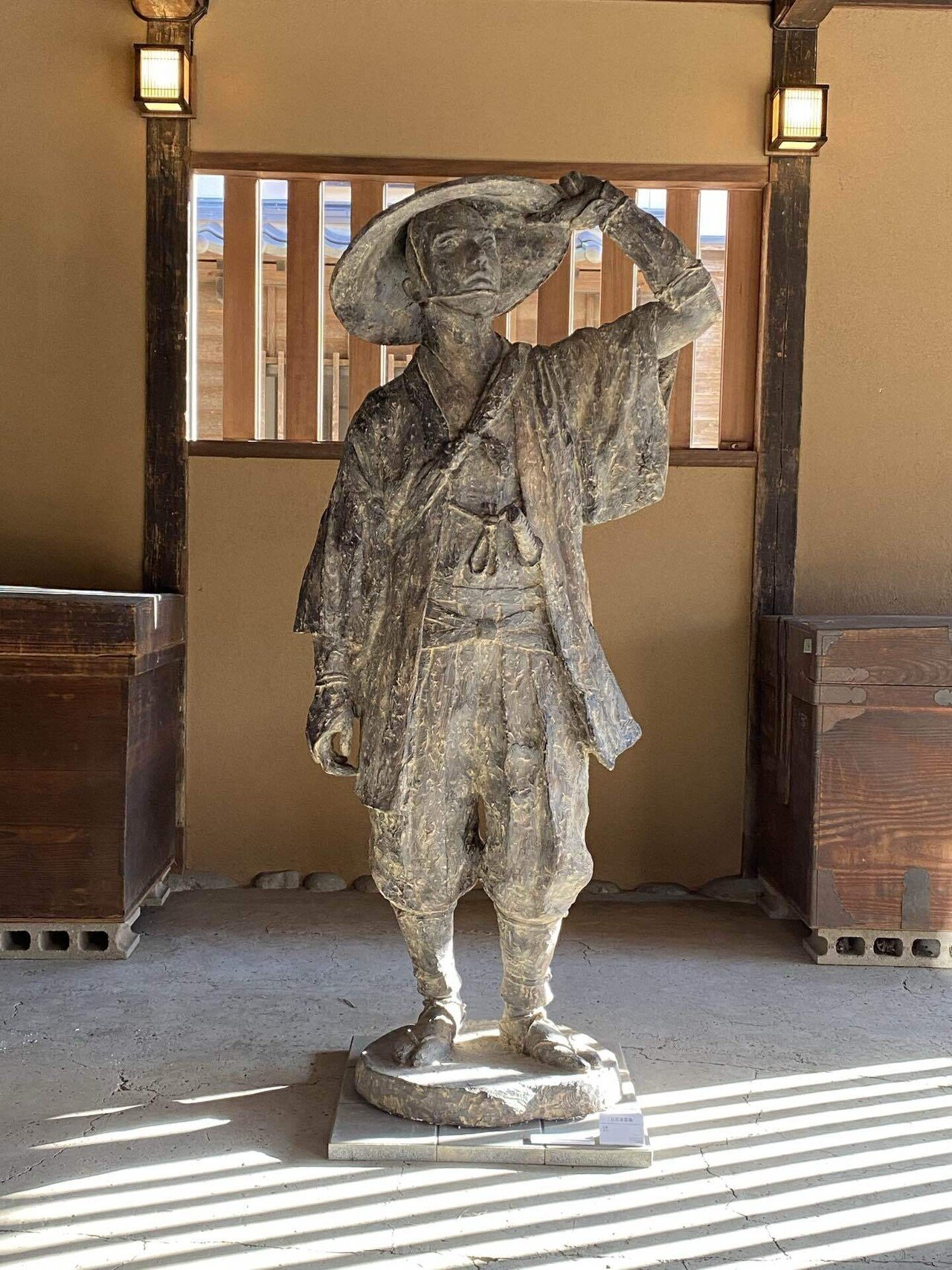 髙松凌雲銅像建立 原型制作｜小郡市議会議員 大場美紀