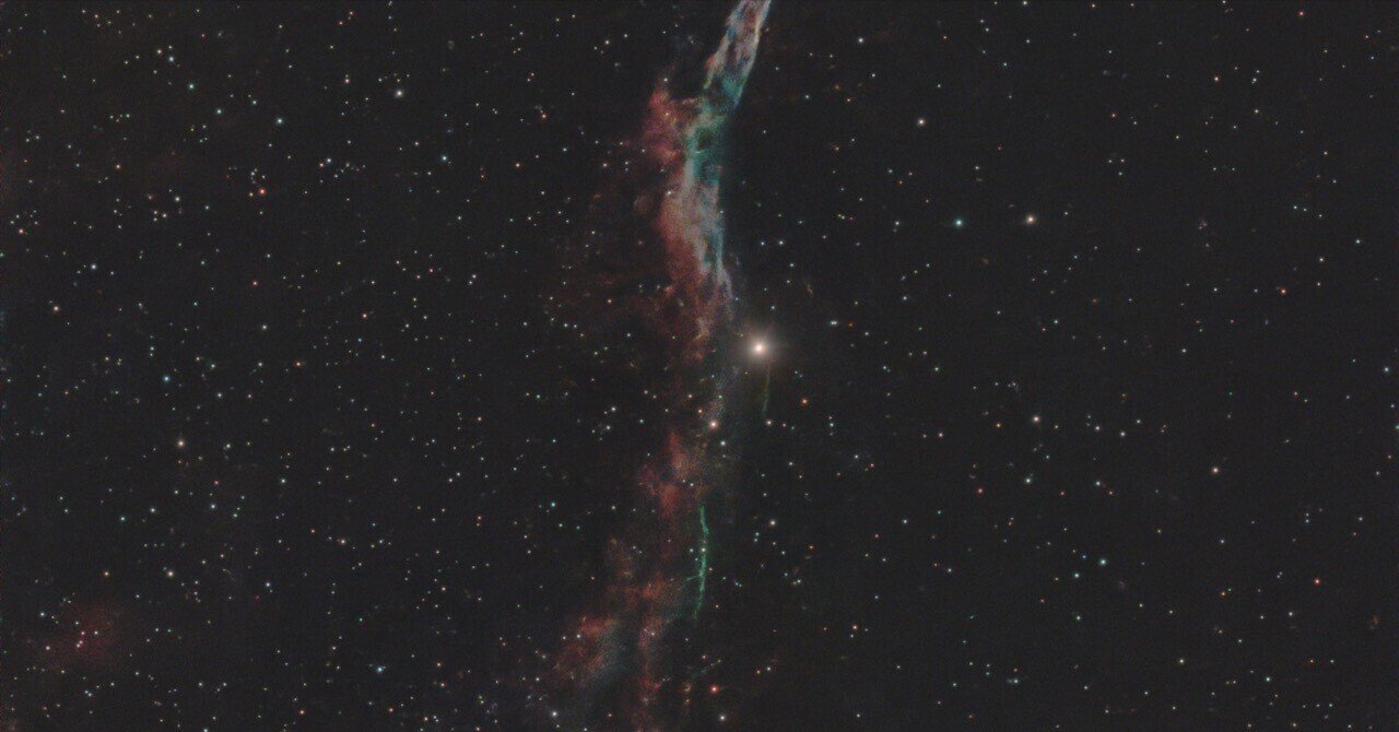 NGC6960/網状星雲(西)｜msmaskwsppr