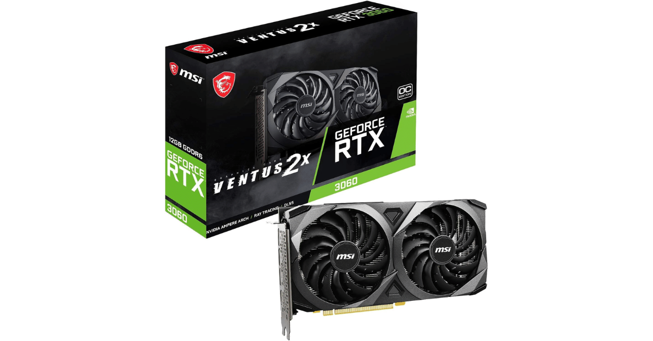 MSI GeForce RTX 3060 VENTUS 2X 12G OC｜GetGadgetGot