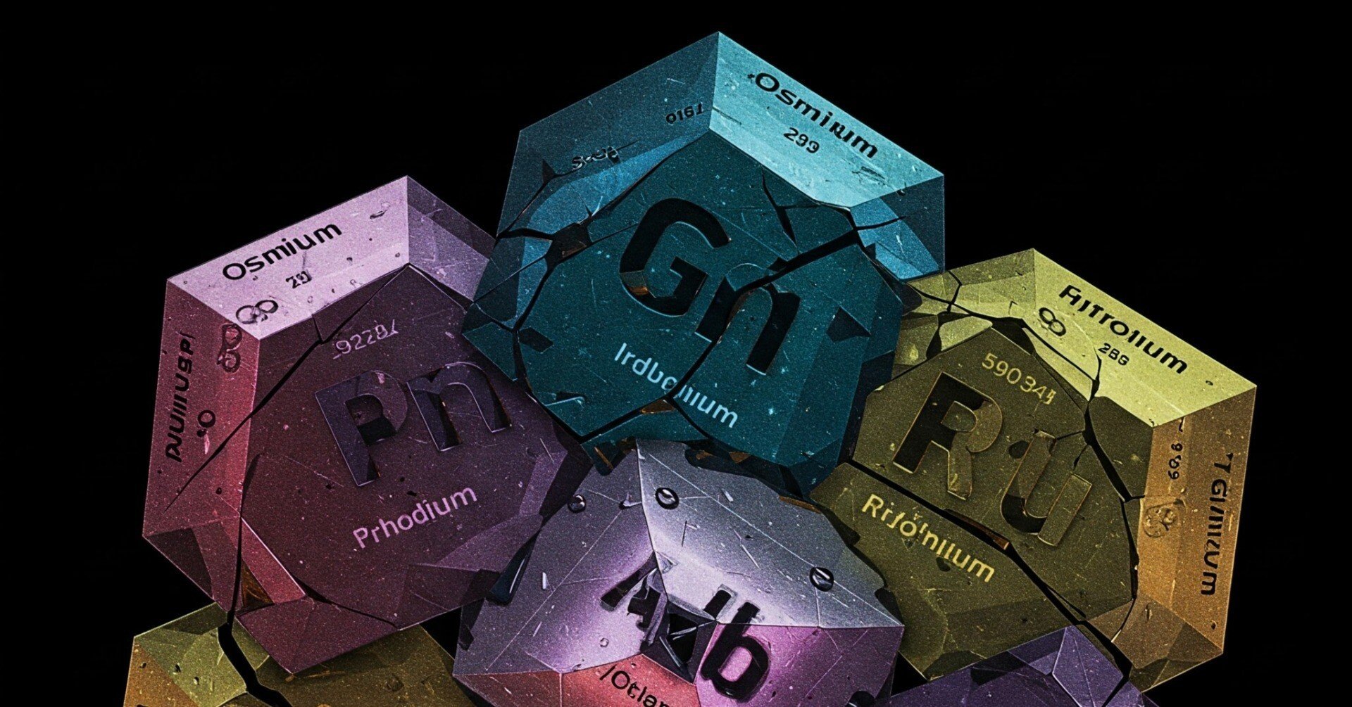 オスミウム [Osmium 99.95%]10グラム 分析証明書付き Os 約10g 99.99