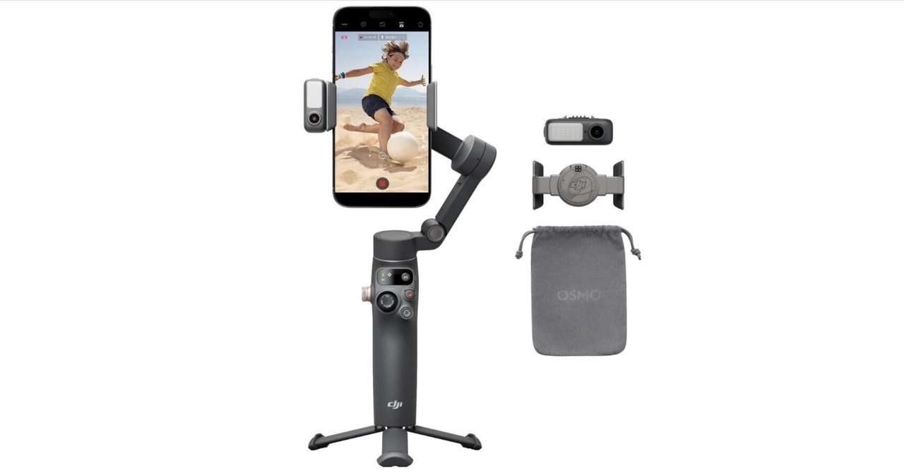 スマホ動画が映画になる──「DJI Osmo Mobile 7P」が14%オフ