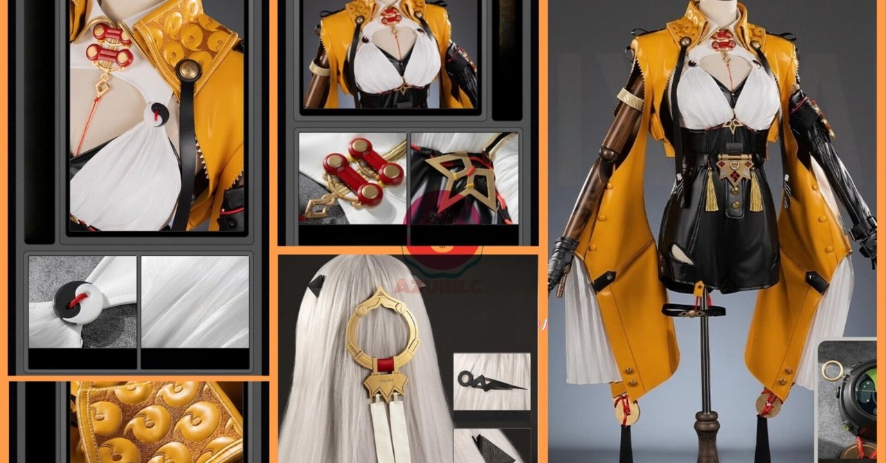 ゼンレスゾーンゼロ　儀玄　コスプレ衣装　Мサイズ　ウィッグ付き Amazon.co.jp: [YUANHUO] ゼンレスゾーンゼロ ゼンゼロ 儀玄