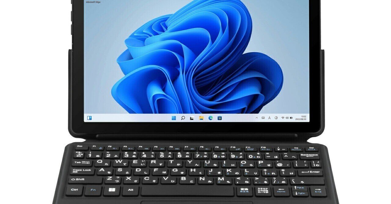 【超美品】アイワ｜タブレット（Windows 11 Pro、Intelコア搭載） 最速入手！高性能Windows 11 Pro搭載10.5インチ2in1タブレットで仕事も