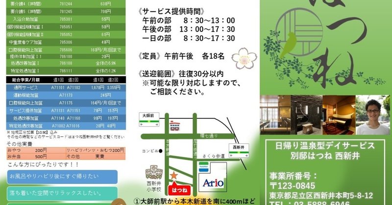 【デイサービス開業日記】2月16日パンフレット作成