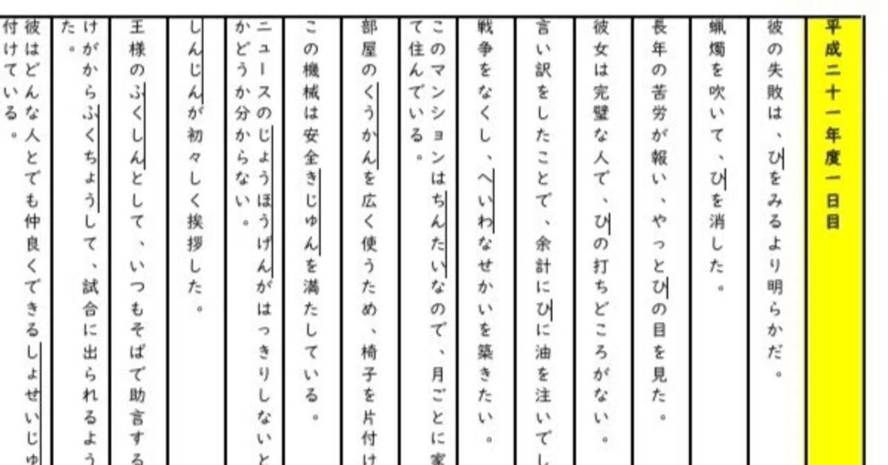 灘中漢字対策・灘中の過去二十四年分から問題プリント|honoka 灘中漢字対策・灘中の過去二十四年分から問題プリント|honoka