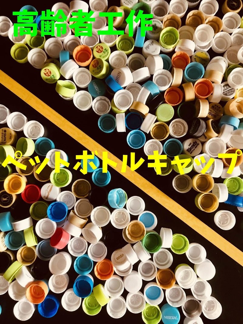 ペットボトルキャップを使った高齢者 デイサービス 工作 オンラインレクリエーション介護士のchibiike ちびいけ Note