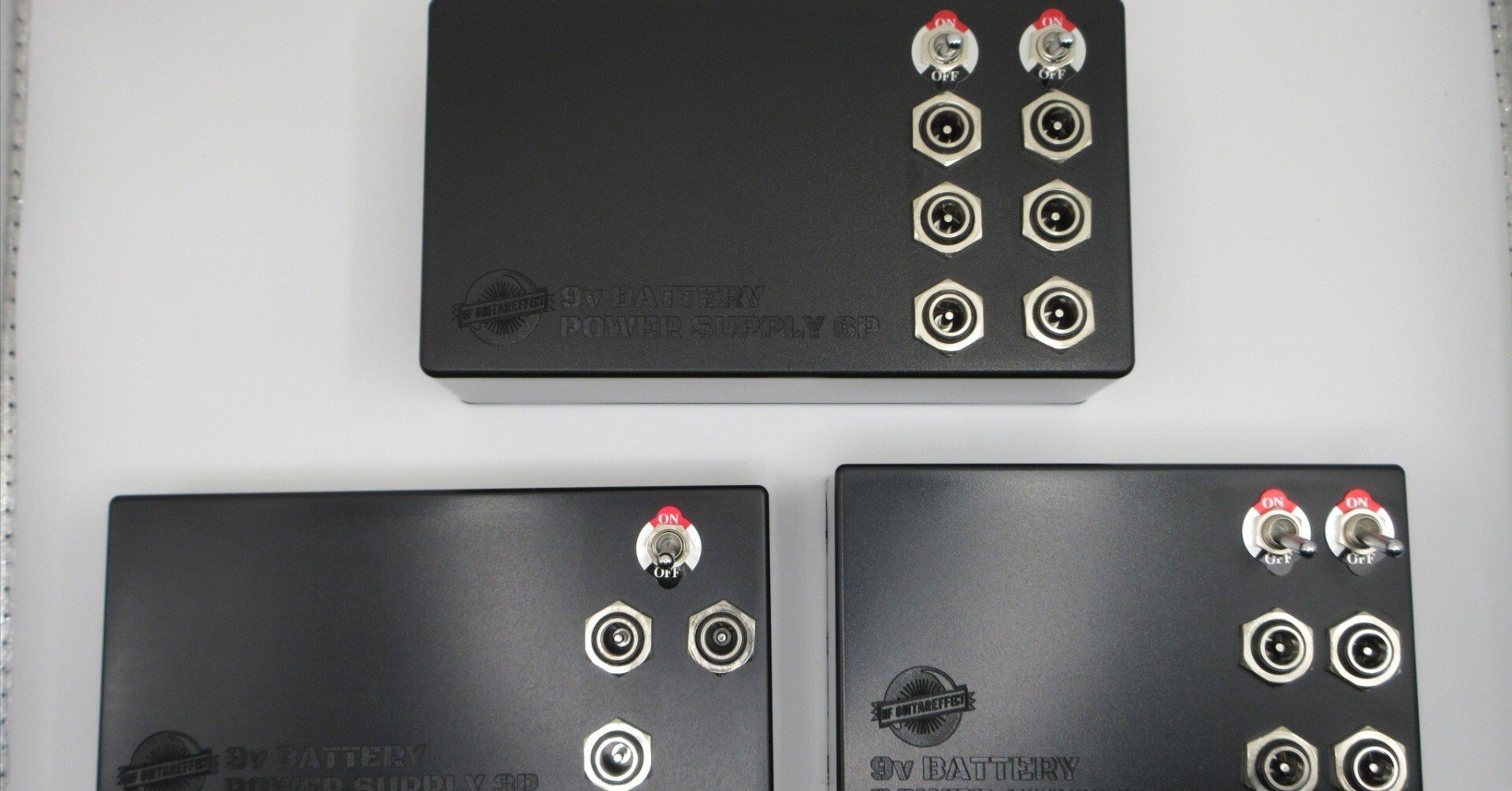 9Vバッテリーパワーサプライ 9V電池4個を、そのままパワーサプライにする＜バッテリー