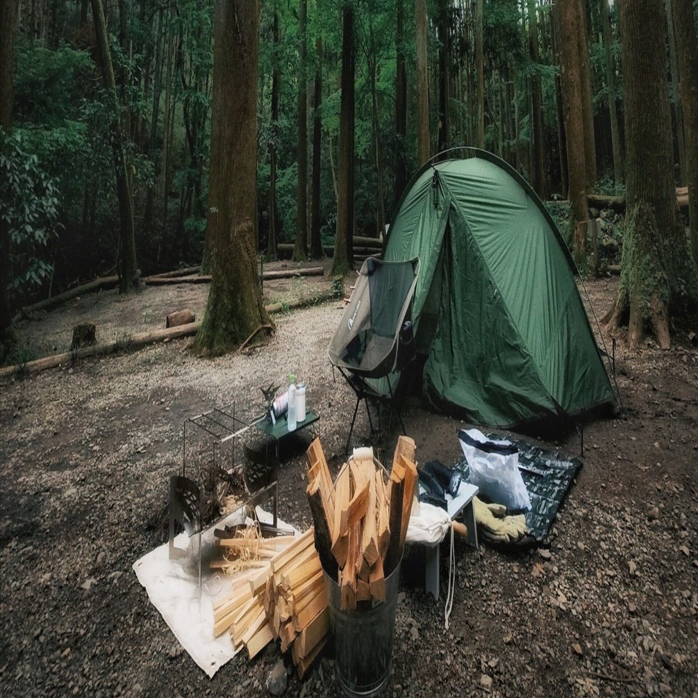 2回目のソロキャンプ｜自然人村｜Mahorova