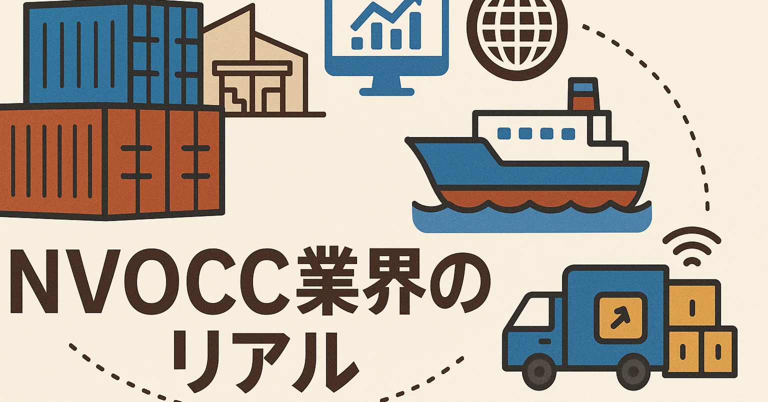 今さら聞けないけど知っておきたい】NVOCC業界の“リアル”｜まこと課長