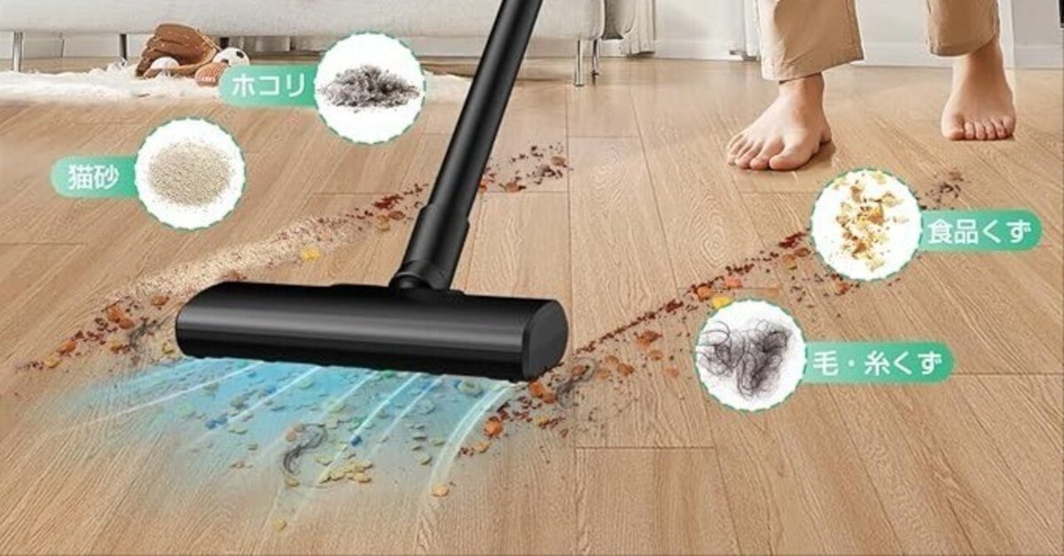 SmartAI 39000Pa 強力吸引 コードレス掃除機 5eb5f79fcb619ae625ea1eb97f02f5