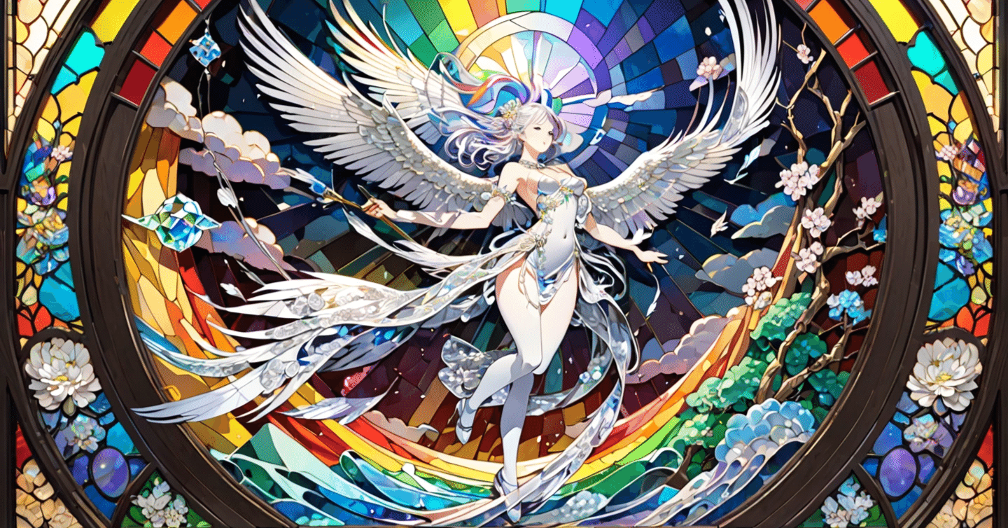 光と色彩が織りなす、幻想的なステンドグラスアート──｜Azan