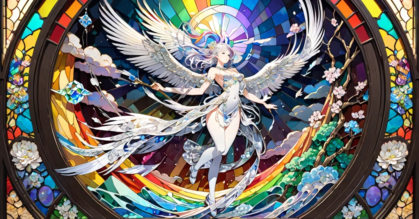 光と色彩が織りなす、幻想的なステンドグラスアート──|Azan 光と色彩が織りなす、幻想的なステンドグラスアート──|Azan