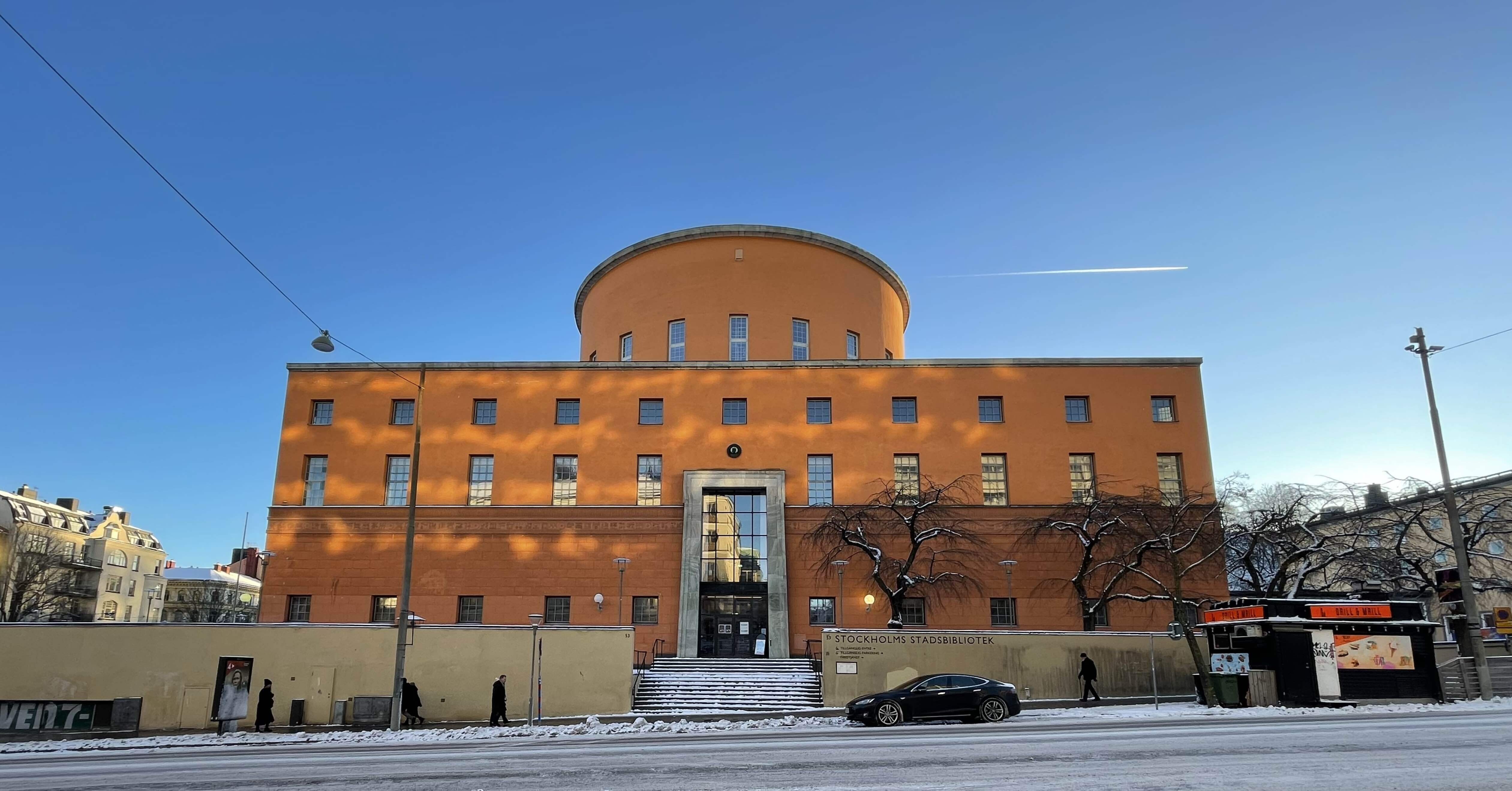 スウェーデン・ストックホルム その3／市立図書館・高層集合住宅 2025