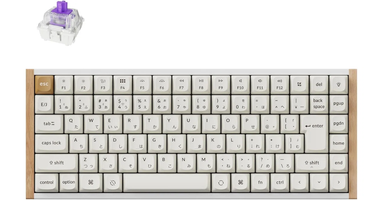 Keychron K2 HE ラピッドトリガー 日本語配列 Keychron K2 HE ラピッドトリガー ワイヤレス カスタムキーボード