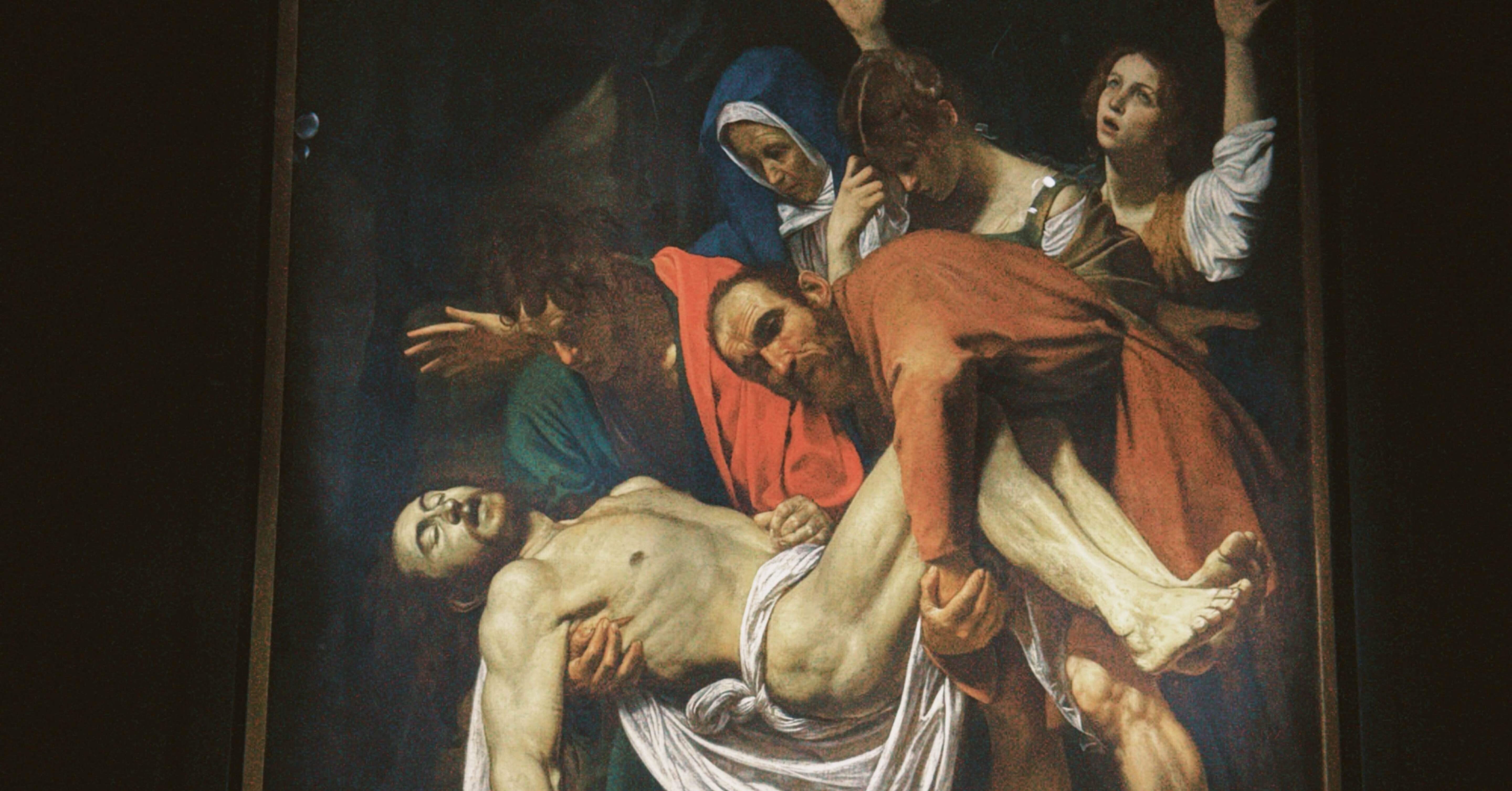 ☆素描☆ 十字架から降ろされたイエス　17世紀イタリア ☆素描☆ 十字架から降ろされたイエス 17世紀イタリア ☆素描☆ 十字架