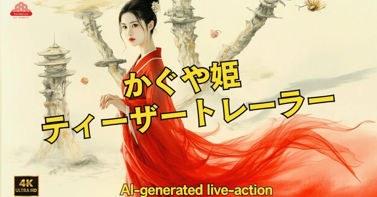 [AI Video] AI Princess Kaguya - Teaser Video Released [New Art Visual ...
