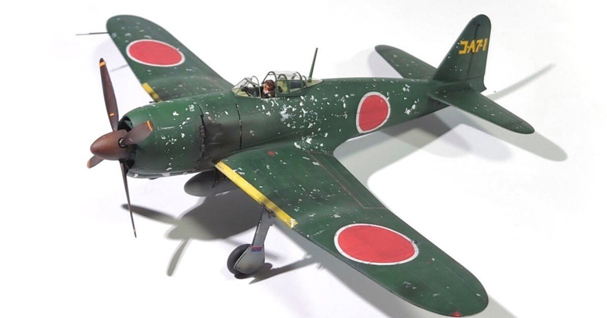 ファインモールド 1/48 烈風 製作記【前編】｜はるさー