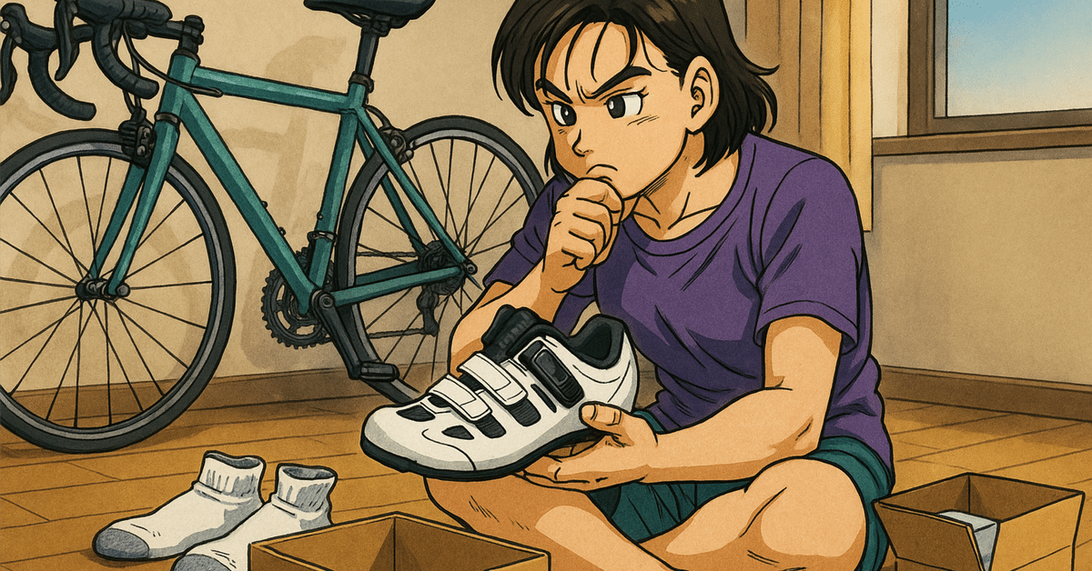 ネットでサイクリングシューズを買って失敗した話。そしてわかっ