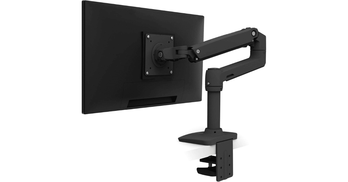 エルゴトロン NX モニターアーム ブラック/黒 34インチ(8kg)まで