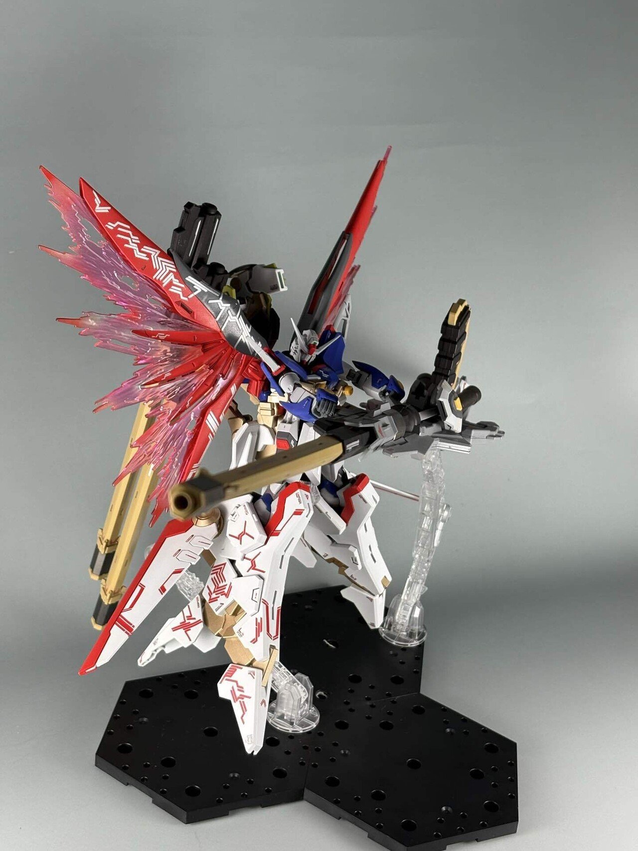 新品HG デスティニーガンダムSPECII ゼウスシルエット+デカール