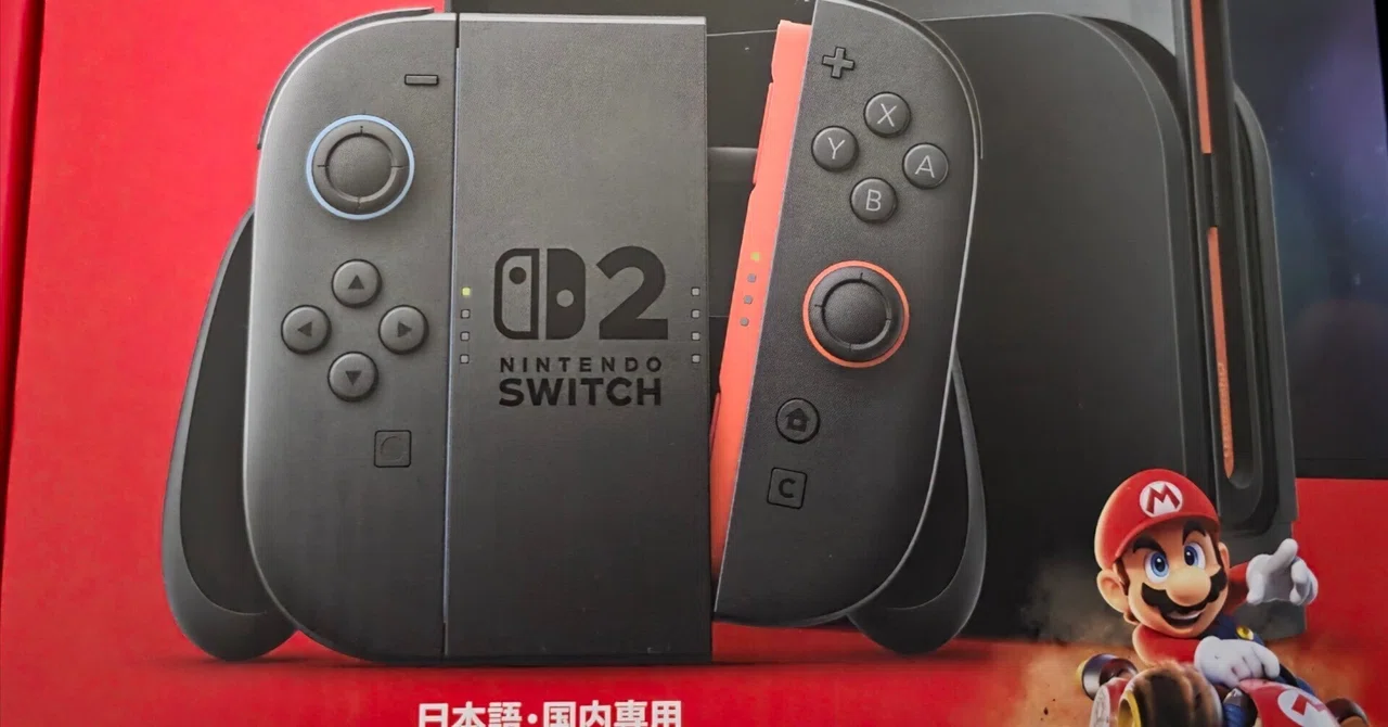 Nintedo Switch2をゲットしました｜わーむ