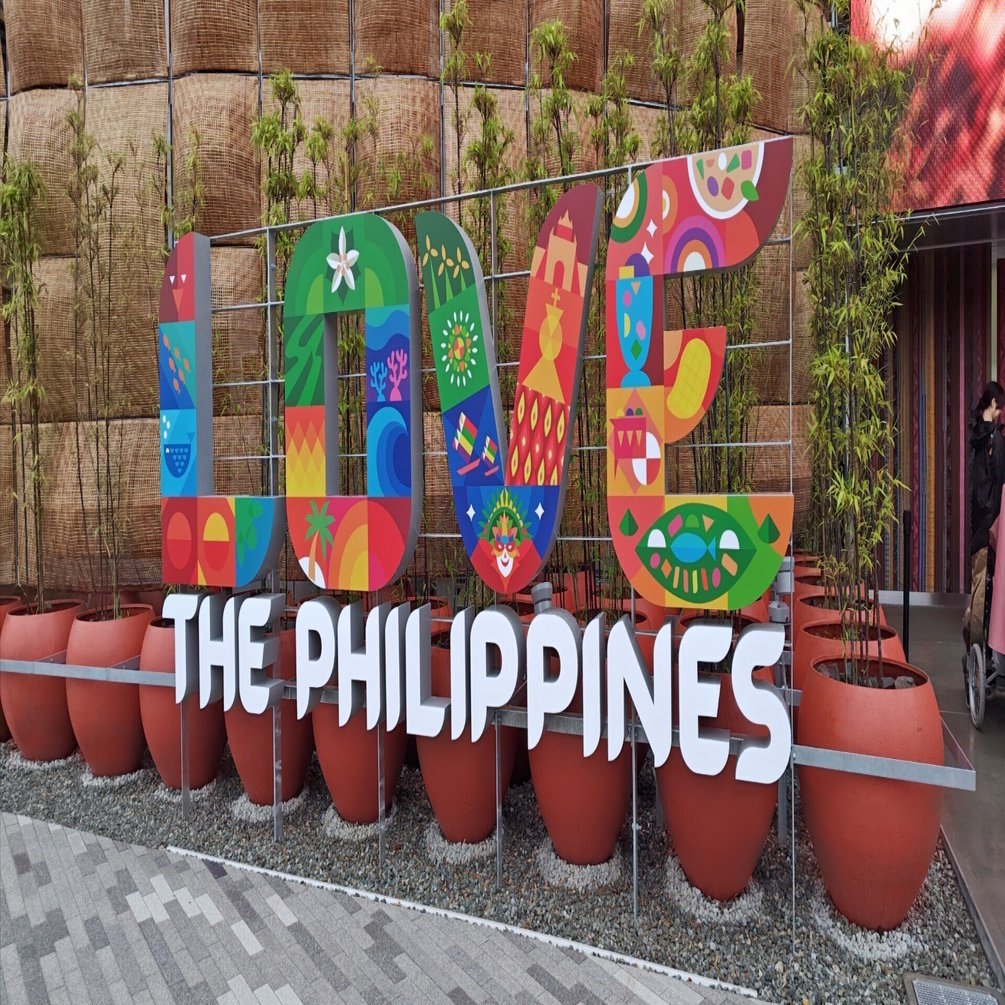 万博】フィリピンパビリオン/心くすぐる織物アート作品｜mochipさんぽ