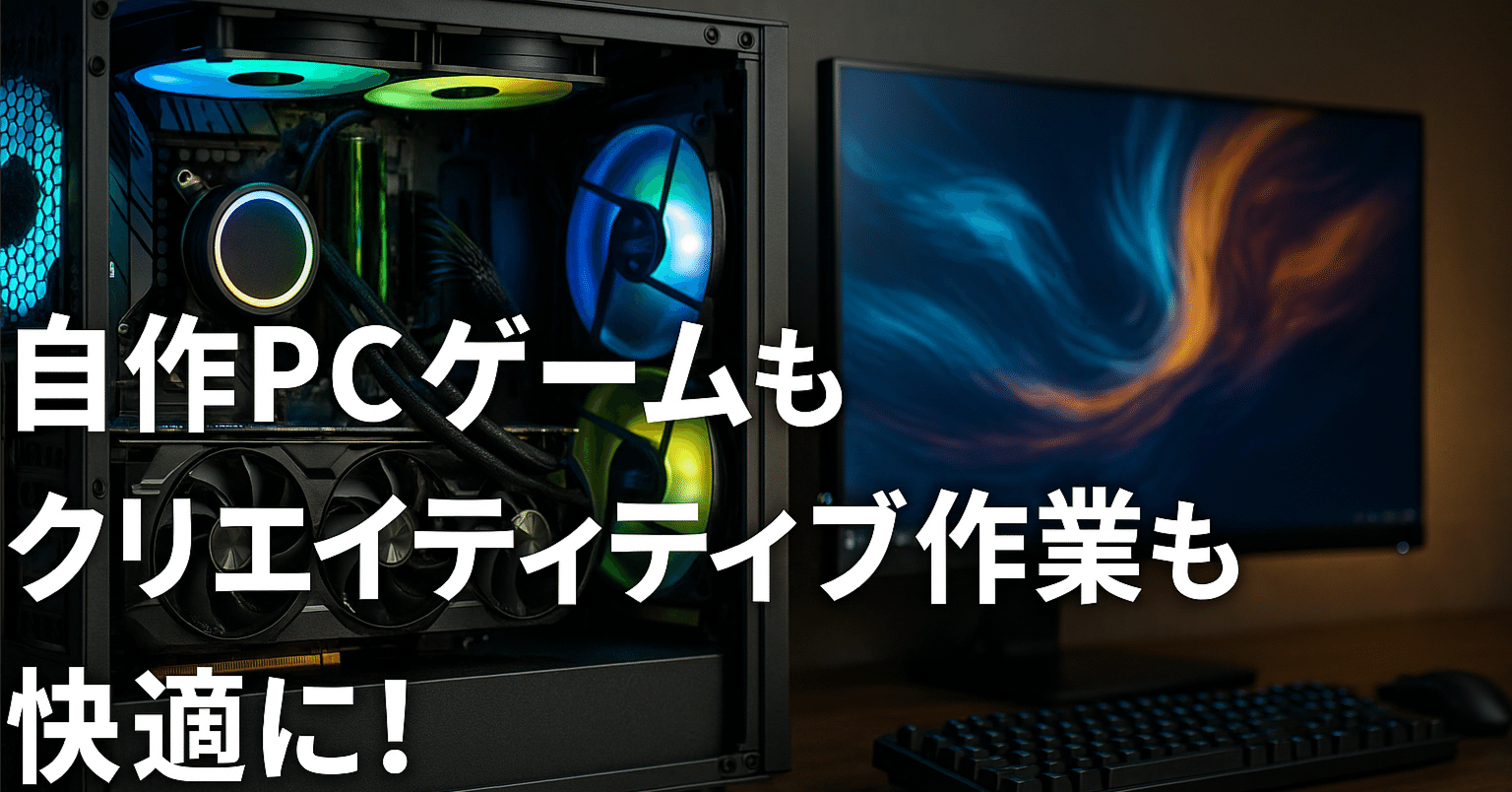 自作PCでゲームもクリエイティブ作業も快適に!|PCラボCOZY PC作成代行 自作PCでゲームもクリエイティブ作業も快適に!|PCラボCOZY PC作成代行