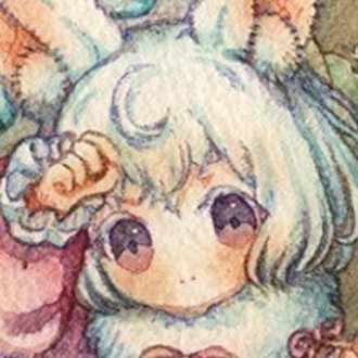 マジョラムちゃん 透明水彩メイキング もくもしえる Note