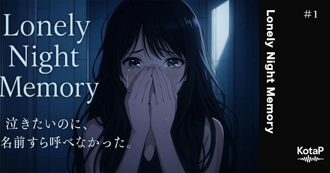 【KotaP #01】Lonely Night Memory｜AIが奏でる孤独な夜の記憶｜KotaP