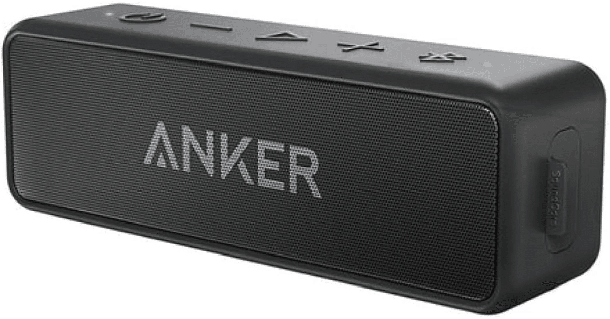 Anker Soundcore 2 12W Bluetooth 5 24時間再生 IPX7 (ブラック