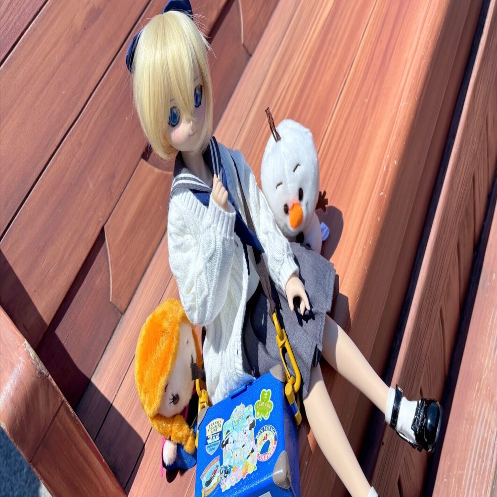 ドールとお出かけ〜 ディズニーシー｜ゆゆ: